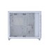 Asus Prime AP303 TG White Case Midi Tower Vetro Temperato No-Power ATX/mATX/Mini-ITX