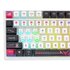 Asus ROG Azoth X tastiera Gaming USB + RF Wireless + Bluetooth Nero, Bianco