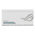 Asus ROG Loki 850W Platinum, Alimentatore completamente modulare, 80+ Platinum Lambda A, compatibile ATX 3.0, supporto PCIe 5.0, Ventola ARGB PWM da 120 mm, Aura Sync, Bianco