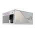 Asus ROG Loki 850W Platinum, Alimentatore completamente modulare, 80+ Platinum Lambda A, compatibile ATX 3.0, supporto PCIe 5.0, Ventola ARGB PWM da 120 mm, Aura Sync, Bianco