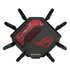 Asus ROG Rapture GT-BE19000 router wireless Multi-Gigabit Ethernet Tri-band (2,4 GHz/5 GHz/6 GHz) Nero, Rosso