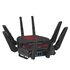 Asus ROG Rapture GT-BE19000 router wireless Multi-Gigabit Ethernet Tri-band (2,4 GHz/5 GHz/6 GHz) Nero, Rosso