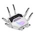 Asus ROG Rapture GT-BE19000AI router wireless 10 Gigabit Ethernet Tri-band (2,4 GHz/5 GHz/6 GHz) Bianco