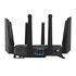 Asus ROG Rapture GT-BE98 wireless 10 Gigabit Ethernet Quad-band (2.4 GHz / 5 GHz-1 / 5 GHz-2 / 6 GHz) Nero