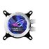 Asus ROG Strix LC III 360 ARGB dissipatore a liquido per CPU all-in-one con blocco dell'acqua ruotabile a 360°, pompa Asetek V2 di 7a generazione, ventole ARGB ROG Premium, Aura Sync, Bianco