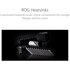 Asus ROG THOR 1600W Alimentatore in titanio illuminazione RGB, Aura Sync RGB, display OLED, PCIe 5.0 Ready transistor di nitruro di gallio controllo digitale e condensatori Low ESR