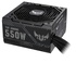 Asus TUF Gaming 550 W Alimentatore Bronze con Certificazione Military Grade, PCB Rinforzato, Ventola Axial Tech, Tecnologia 0dB, Cavi Sleevati