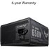 Asus TUF Gaming 650W Alimentatore Bronze con certificazione Military Grade, PCB rinforzato, ventola Axial Tech, Tecnologia 0dB, cavi sleevati