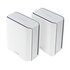 Asus ZenWiFi BT8 (2-pack) Tri-band (2,4 GHz/5 GHz/6 GHz) Wi-Fi 7 (802.11be) Bianco 3 Interno