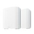 Asus ZenWiFi BT8 (2-pack) Tri-band (2,4 GHz/5 GHz/6 GHz) Wi-Fi 7 (802.11be) Bianco 3 Interno
