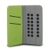 ATLANTIS Cover Verde Flip Universale per Smartphone fino a 5