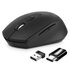 ATLANTIS Land Wireless Office 7030G Mano destra RF Wireless + USB Type-C Ottico 1600 DPI