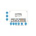 AVM FRITZ!Box 5690 Pro International router wireless 2.5 Gigabit Ethernet Tri-band (2,4 GHz/5 GHz/6 GHz) Bianco