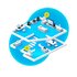 AVM FRITZ!Repeater FRITZ!Mesh Set 4200 2-pack Edition International Ripetitore di rete 4200 Mbit/s Rosso, Bianco