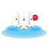 AVM FRITZ!Repeater FRITZ!Mesh Set 4200 3-pack Edition Inter Ripetitore di rete 4200 Mbit/s Rosso, Bianco