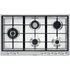 Barazza 1PBF95 Incasso Gas Nero, Acciaio inossidabile