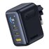 Baseus E0121B00 Caricabatterie per dispositivi mobili Tablet, Computer portatile, Smartphone, Cuffie, Orologio intelligente Blu, Nero AC Ricarica rapida Interno
