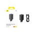 Baseus GAN6 65W ŞARJ+100W C TO C KBL-SYH Caricabatterie per dispositivi mobili Computer portatile, PDA, Tablet Nero USB Auto