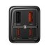Baseus GAN6 65W ŞARJ+100W C TO C KBL-SYH Caricabatterie per dispositivi mobili Computer portatile, PDA, Tablet Nero USB Auto