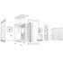 Be Quiet! LIGHT BASE 900 FX ARGB 4 ventole pre installate Bianco