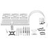 Be Quiet! Light Loop 360mm ARGB Bianco con ventole Light Wings LX PWM ad alta velocità