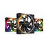 Be Quiet! Light Wings 140mm PWM Triple Pack Ventilatore 14 cm Nero