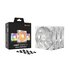 Be Quiet! LIGHT WINGS LX 120mm PWM 3-Pack White Case per computer Ventilatore 12 cm Bianco 3 pz