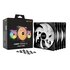 Be Quiet! LIGHT WINGS LX 140mm PWM 3-Pack Black Case per computer Ventilatore 14 cm Nero 3 pz
