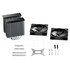 Be Quiet! Pure Rock Pro 3 Processore Raffreddatore d'aria 12 cm Argento 1 pz