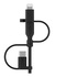 Belkin BOOST CHARGE cavo USB 1 m USB A USB C/Micro-USB B/Lightning Nero