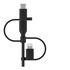 Belkin BOOST CHARGE cavo USB 1 m USB A USB C/Micro-USB B/Lightning Nero