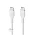 Belkin BOOST↑CHARGE Flex cavo USB 2 m USB 2.0 USB C Bianco