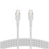 Belkin BOOST↑CHARGE PRO Flex cavo USB 3 m USB 2.0 USB C Bianco