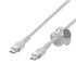 Belkin BOOST↑CHARGE PRO Flex cavo USB 3 m USB 2.0 USB C Bianco