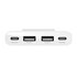 Belkin BoostChaghe USB a 4 porte 2x USB-C / 2x USB-A Bianco