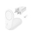 Belkin BoostCharge Cuffie, Smartphone Bianco USB Carica wireless Ricarica rapida Interno