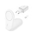 Belkin BoostCharge Cuffie, Smartphone Bianco USB Carica wireless Ricarica rapida Interno