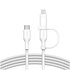 Belkin BoostCharge Pro cavo USB USB 2.0 1,5 m USB C USB C/Lightning 0,48 Gbit/s 60 W Bianco