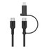 Belkin BoostCharge Pro cavo USB USB 2.0 1,5 m USB C USB C/Lightning 0,48 Gbit/s 60 W Nero