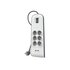 Belkin BSV604VF2M-V2 protezione da sovraccarico Grigio, Bianco 6 presa(e) AC