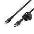 Belkin CAA011BT3MBK cavo USB 3 m USB C USB C/Lightning Nero