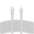 Belkin CAA011BT3MWH cavo USB 3 m USB C USB C/Lightning Bianco
