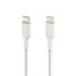 Belkin Cavo Intrecciato Pvc Usb-C To Usb-C 1m - Bianco