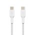 Belkin Cavo Intrecciato Pvc Usb-C To Usb-C 1m - Bianco