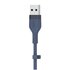 Belkin Cbl Siicone USB-A LTG 2M bleu cavo USB USB A USB C/Lightning Blu