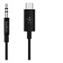 Belkin RockStar™ 3.5mm Audio Cable with USB-C™ Connector cavo audio USB C Nero