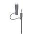 Belkin SoundForm Mini Auricolare Cablato A Padiglione Musica e Chiamate USB tipo-C Blu