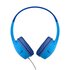 Belkin SoundForm Mini Auricolare Cablato A Padiglione Musica e Chiamate USB tipo-C Blu