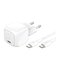 Belkin WCA008kq1MWH-B6 Computer portatile, Smartphone, Tablet Bianco AC Ricarica rapida Interno