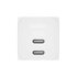 Belkin WCH020KQWH Caricabatterie per dispositivi mobili Universale Bianco AC Ricarica rapida Interno